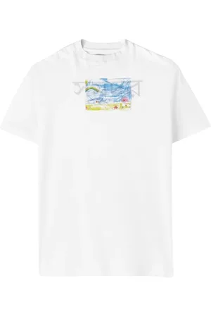 PAURA T-Shirts, female, , Size: XL Double-Sided Beach Scene Graphic Tee
