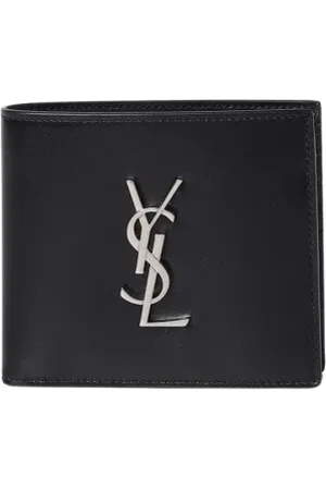 Saint Laurent Wallets & Cardholders, male, , Size: ONE SIZE Classic Leather BiFold Wallet