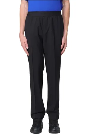 Msgm Straight Trousers, male, , Size: M Modern Fit Trousers