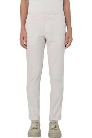 FAY Chinos, male, , Size: W30 Blue Relaxed Fit Chinos Pants