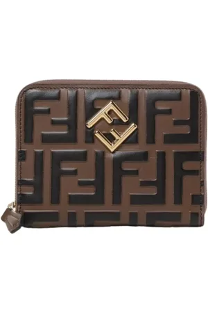 Fendi Wallets & Cardholders, female, , Size: ONE SIZE Luxurious ZipAround Wallet in
