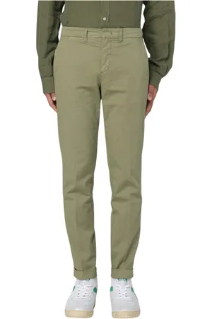 FAY Slim-fit Trousers, male, , Size: W33 Beige Chino Pants for Men