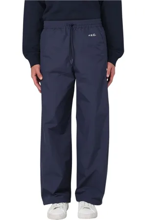 A.P.C. Sweatpants, male, , Size: M Shell Trousers Drawstring Waist