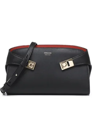 Salvatore Ferragamo Cross Body Bags, female, , Size: ONE SIZE Calfskin Shoulder Bag