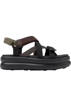 Camper Flat Sandals, female, , Size: 10 US Colorful Strappy Sandals for Women