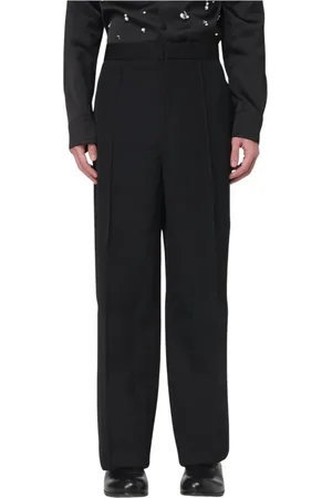 Jil Sander Straight Trousers, male, , Size: XL Classic Wide-Leg Trousers