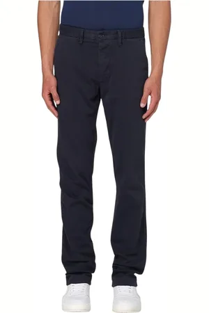 Blauer Slim-fit Trousers, male, , Size: W36 White Regular Fit Chino Pants