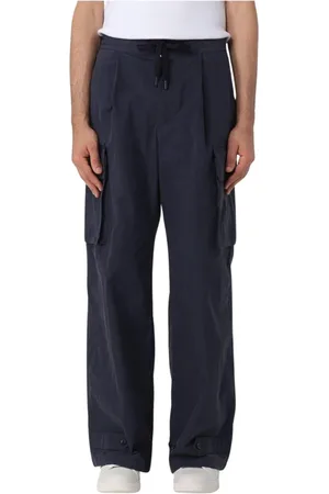 Dolce & Gabbana Straight Trousers, male, , Size: M Stylish Cargo Pants with Multiple Pockets