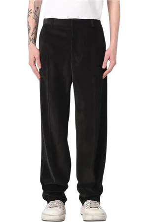 Dsquared2 Straight Trousers, male, , Size: S Luxurious Corduroy Casual Pants