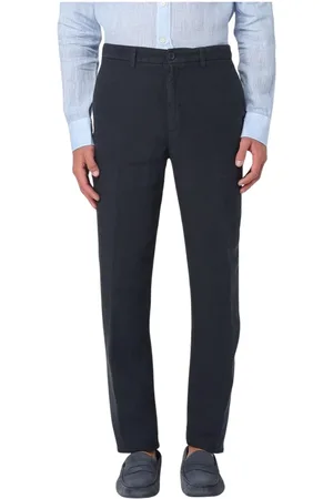 120% Lino Straight Trousers, male, , Size: 2XL Beige Linen Relaxed Fit Trousers
