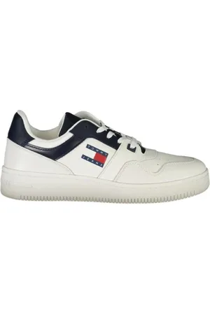 Tommy Hilfiger Sneakers, male, , Size: 13 US Blue Polyester Sneakers for Men