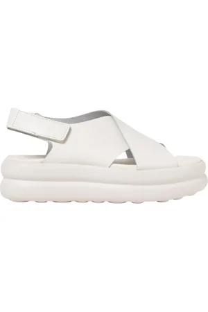 Camper Flat Sandals, female, , Size: 9 US Leather Flat Sandals