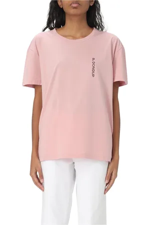 Dondup T-Shirts, female, , Size: M White Relaxed T-Shirt