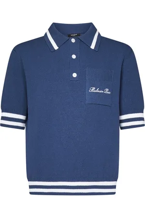 Balmain Polo Shirts, male, , Size: M Short-Sleeved Polo Shirt