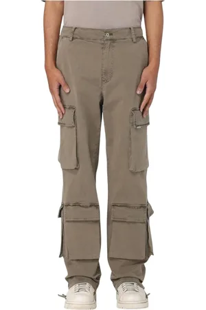 Represent Straight Trousers, male, , Size: S MultiPocket Utility Cargo Pants