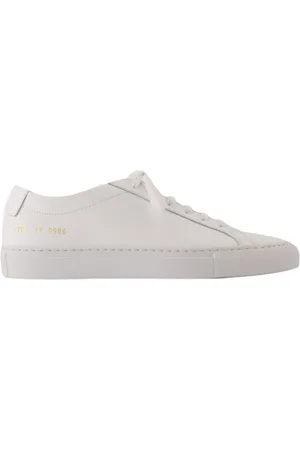 COMMON PROJECTS Sneakers, female, , Size: 10 US Leather Low Top Sneakers