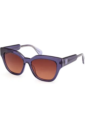Max&Co. Sunglasses, unisex, , Size: 54 MM Gradient Brown Violet Sunglasses