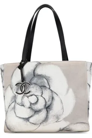 CHANEL Pre-owned Tote Bags, female, , Size: ONE SIZE Pre-owned Canvas totes