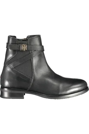 Tommy Hilfiger Chelsea Boots, female, , Size: 6 US Chic Ankle Boots with Contrast Zipper