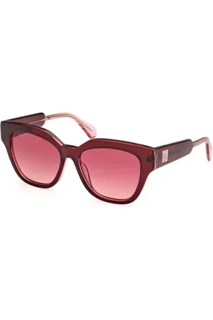 Max&Co. Sunglasses, female, , Size: 54 MM Gradient Bordeaux Sunglasses