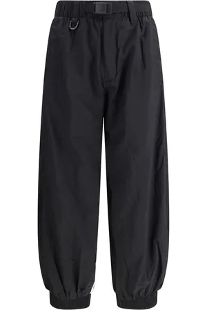 Y-3 Sweatpants, male, , Size: M Adjustable Nylon Sweatpants with Elasticated Cuffs