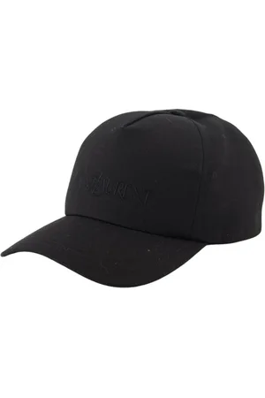 Saint Laurent Caps, male, , Size: 59 CM Logo Cap with Grosgrain Ribbon Detail
