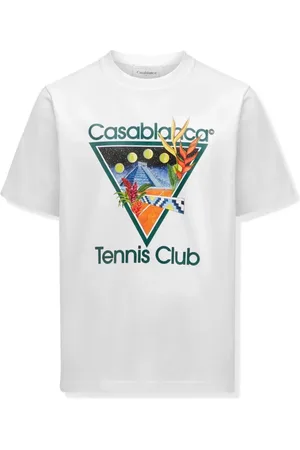 Casablanca T-Shirts, male, , Size: S Tennis Club Icon T-Shirt