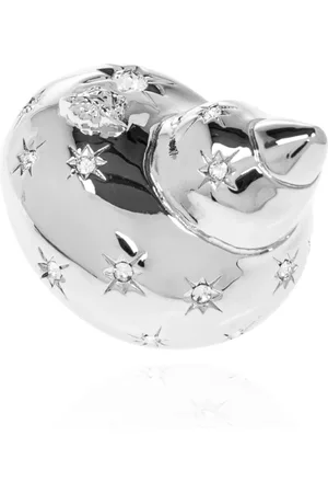 VERSACE Rings, female, , Size: 50 MM Ring with shell motif