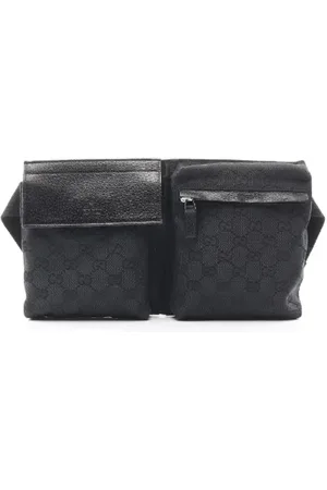 Gucci Pre-owned Belt Bags, male, , Size: ONE SIZE Pre-owned Canvas gucci-bags