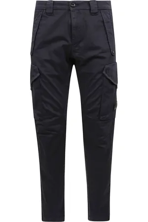 C.P. Company Slim-fit Trousers, male, , Size: XL Cargo stretch sateen pants