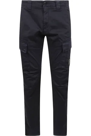 C.P. Company Slim-fit Trousers, male, , Size: L Stretch cotton cargo pants ergonomic fit
