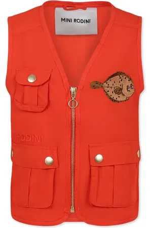 Mini Rodini Vests, unisex, , Size: 7 Y Waterproof V-Neck Vest