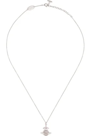 Vivienne Westwood Necklaces, female, , Size: ONE SIZE Adjustable Silver-Tone Spring-Ring Jewelry