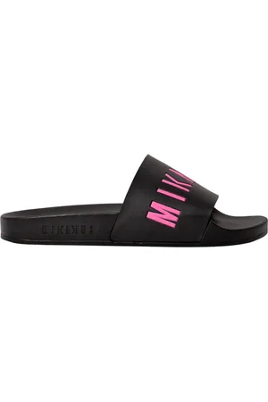 Mikakus Sliders, unisex, , Size: 6 US and Pink Slide Sandals