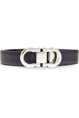 Salvatore Ferragamo Belts, male, , Size: 110 CM Reversible Belt with Logo