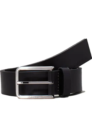 Calvin Klein Belts, male, , Size: 105 CM Oiled Grain Leather Belt