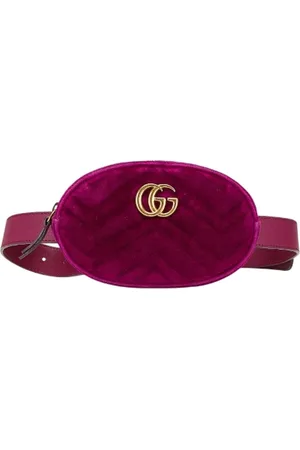 Gucci Pre-owned Belt Bags, female, , Size: ONE SIZE Pre-owned Suede gucci-bags