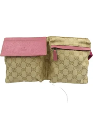 Gucci Pre-owned Belt Bags, female, , Size: ONE SIZE Pre-owned Canvas gucci-bags