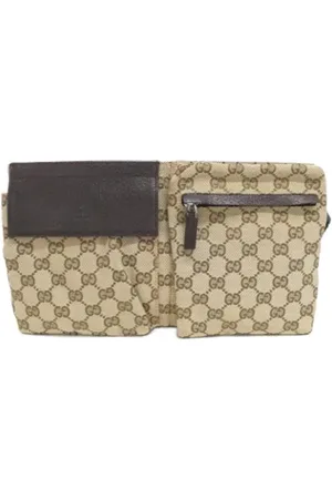 Gucci Pre-owned Belt Bags, female, , Size: ONE SIZE Pre-owned Canvas gucci-bags