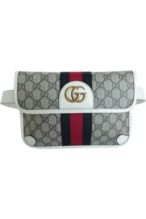 Gucci Pre-owned Belt Bags, female, , Size: ONE SIZE Pre-owned Canvas gucci-bags