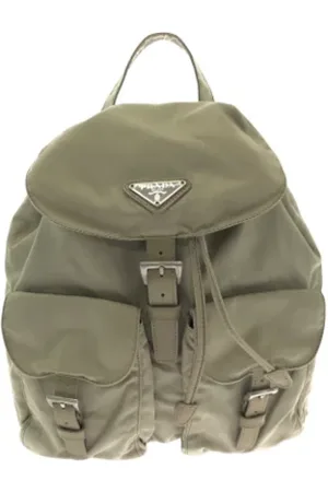 Prada Pre-owned Backpacks, female, , Size: ONE SIZE Pre-owned Nylon backpacks