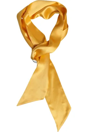 Dolce & Gabbana Silky Scarves, unisex, , Size: ONE SIZE Silk Skinny Foulard Wrap Scarf
