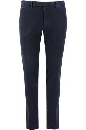 Berwick Slim-fit Trousers, male, , Size: 3XL Slim Fit Stretch Cotton Trousers