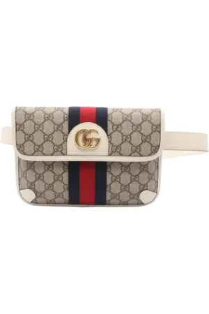 Gucci Pre-owned Belt Bags, male, , Size: ONE SIZE Pre-owned Canvas crossbody-bags