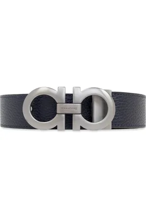 Salvatore Ferragamo Belts, male, , Size: 110 CM Double-sided Belt