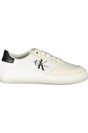Calvin Klein Sneakers, female, , Size: 8 US Printed Lace-Up Sports Sneaker
