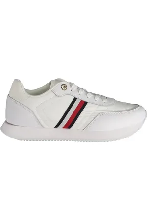 Tommy Hilfiger Sneakers, female, , Size: 11 US Sneakers with Contrast Details and Logo