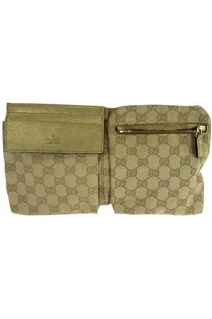 Gucci Pre-owned Belt Bags, female, , Size: ONE SIZE Pre-owned Canvas gucci-bags
