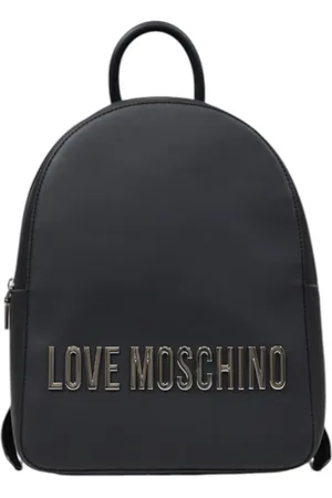 Moschino Backpacks, female, , Size: ONE SIZE Plain Zip-Fastened Rucksack