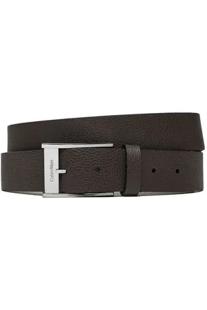 Calvin Klein Belts, male, , Size: 110 CM Leather Belt